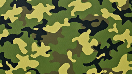 Fototapeta premium Texture and background of camouflage. Generative AI