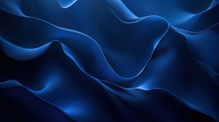 Obraz premium Abstract Blue Waves