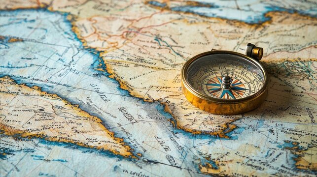 Geographical coordinates drawn in on a white background