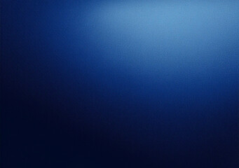 Obraz premium Blue grainy gradient background noise texture blurred dark light header backdrop poster banner design