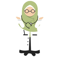 Muslim Woman Doctor