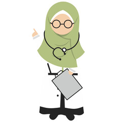 Muslim Woman Doctor