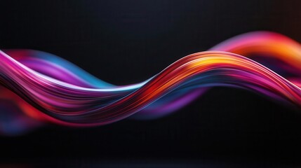 Fluid wave refracting through a prism, Optical Fluid Dynamics, Light and fluid interaction concept