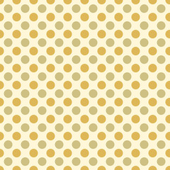 Vector - polka dot illustration, seamless pattern.