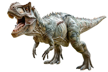 Fototapeta premium Detailed Carnotaurus Dinosaur Figure Isolated on Transparent Background