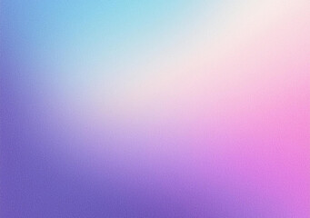 Fototapeta premium Purple pink blue white pastel grainy gradient background, grainy texture effect, web banner design copy space