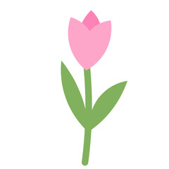 Cute Spring Flower Elements