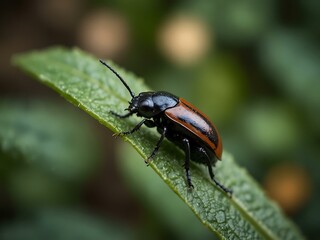 Beetle in the garden.