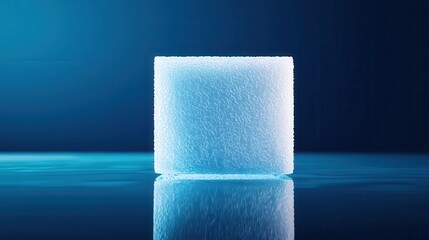 Visualization of an aerogel material with ultra-low density, Materials Science, Insulation Technology