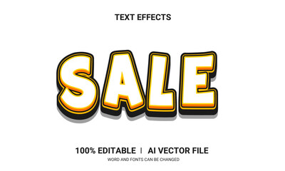 Editable text effects- Sale text effects