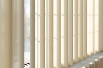 vertical blinds AI generative