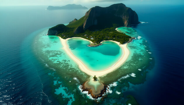 Un havre de paix tropical, cette &icirc;le paradisiaque allie des plages de sable blanc &agrave; une nature luxuriante et apaisante.