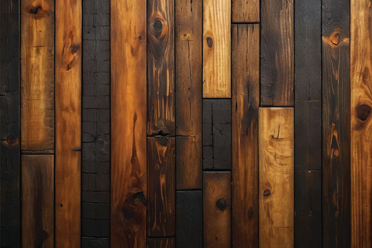 aesthetic natural wood use for background, poster, banner, brochure, social media design Generative AI