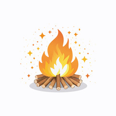 burning fire icon