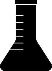 Flask icon illustration vector