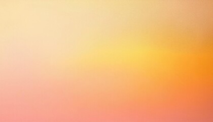 Obraz premium Abstract soft yellow and peach gradient texture background
