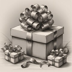Geschenke. Generative AI Technologie