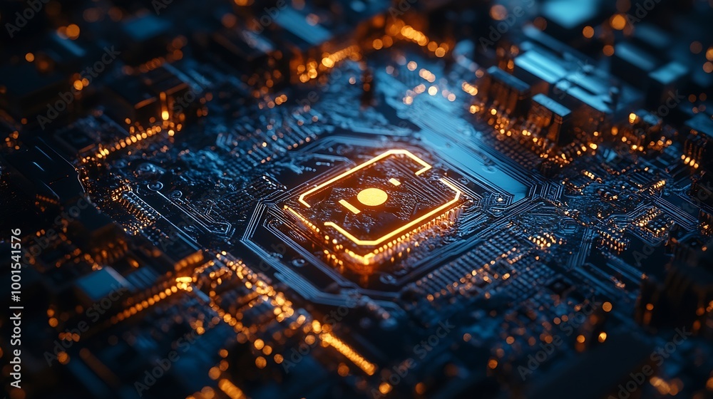 Poster Cyber security internet and networking concept information security and encryption secure access to users personal information secure Internet access cybersecurity : Generative AI