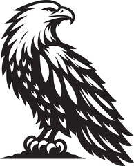 Eagle icon vector
