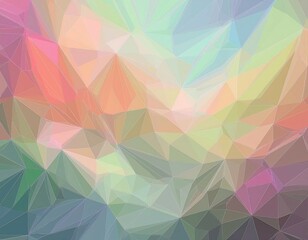 Obraz premium Light polygonal background