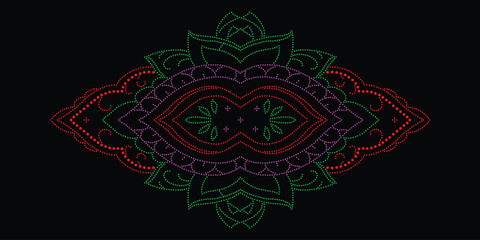 Ornament Fabric Rhinestone Design, Butterfly Wings Rhinestone Design, Rhinestone Design, Rhinestone Pattern, Rhinestone Design T-shirt, Butterfly Wings