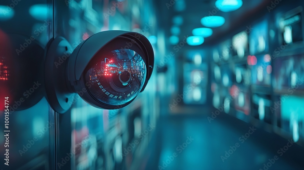 Poster Security monitoring threat protection on the network protection data from spam virus by notification in internet email letter junk or trash mail and compromised information Cybersecuri : Generative AI