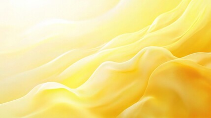 Obraz premium Soft Yellow Waves of Light and Texture