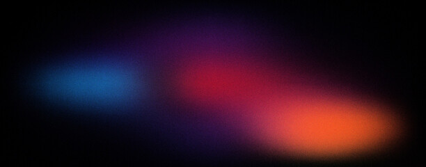 Abstract glowing colorful wave black dark backdrop noise texture banner poster header design, vibrant retro style noise texture banner design, copy space