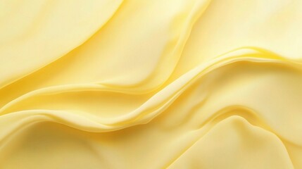 Obraz premium Soft Yellow Fabric Drapery Textures Background