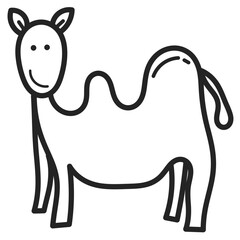 Islamic Doodle Eid Adha