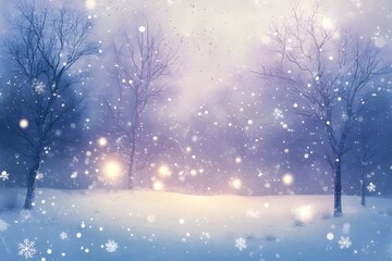 Serene Winter Wonderland Magic