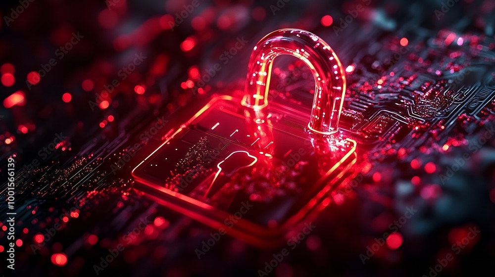 Poster Security monitoring threat protection on the network protection data from spam virus by notification in internet email letter junk or trash mail and compromised information Cybersecuri : Generative AI