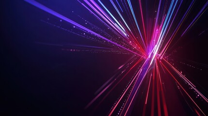 Obraz premium Abstract Light Streaks