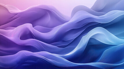 Obraz premium Vibrant Horizontal Background with Wavy Patterns in Midnight Blue, Gray, and Violet Colors
