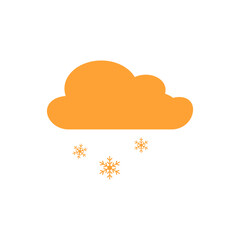 Weather icons, bad weather, sunny weather, Vector on white background.