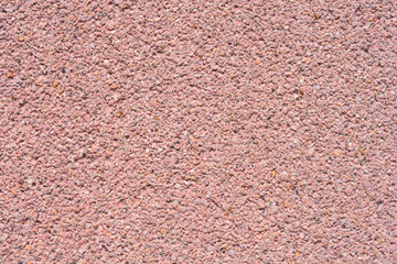 Detail of a red concrete paver for outdoor flooring