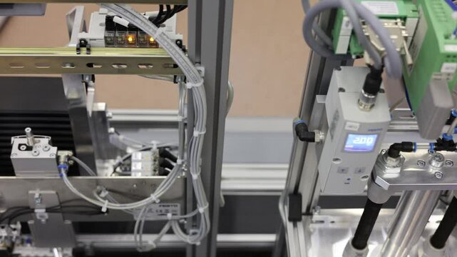 Mechanisms and Electronics at the factory
