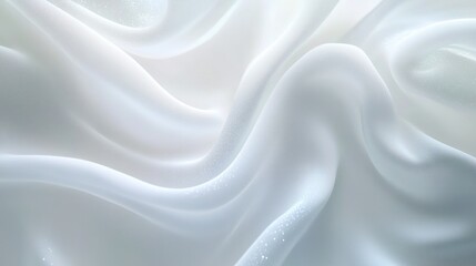 Obraz premium Abstract White Fabric Background