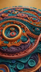Exploring 3D abstract doodles in a biomorphic style.