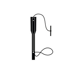 Traditional musical japan instrument logo illustration, mukkuri silhouette is suitable for music shops and communities	
