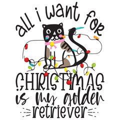 All i want for Christmas is my golden retriever