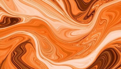 Fototapeta premium Orange marble ink pattern texture abstract background. can be used for background or wallpaper.