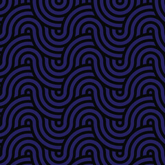 dark blue ocean water wave pattern vector illustrator