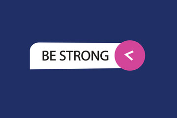 Printbutton web template,be strong,bubble, banner label


