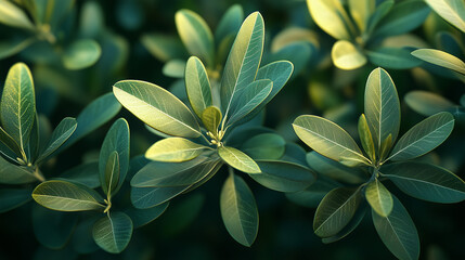 Obraz premium En gros plan, une fleur de lis jaune éclot dans le jardin. Isolée parmi les feuilles blanches, elle incarne la beauté florale du printemps et de l'été.