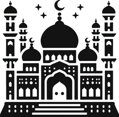 mosque vector 