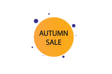 Printbutton web template,autumn sale,bubble, banner label

