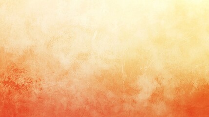 Smooth gradient from orange to yellow, warm and inviting with a touch of grungy texture. Vintage and retro vibe, perfect for colorful artwork