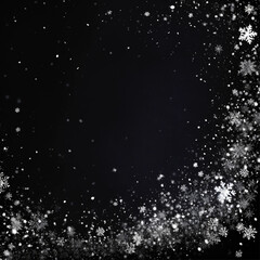 Christmas snow new year 3D background