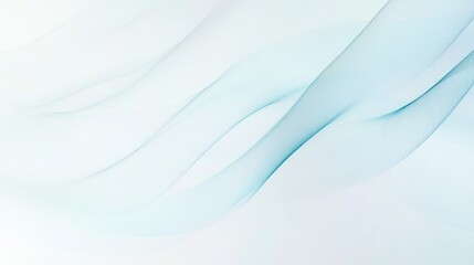 Fototapeta premium Abstract Blue Swirls on White Background